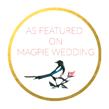 As featured on Magpie Wedding