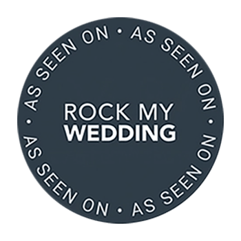 As seen on Rock My Wedding